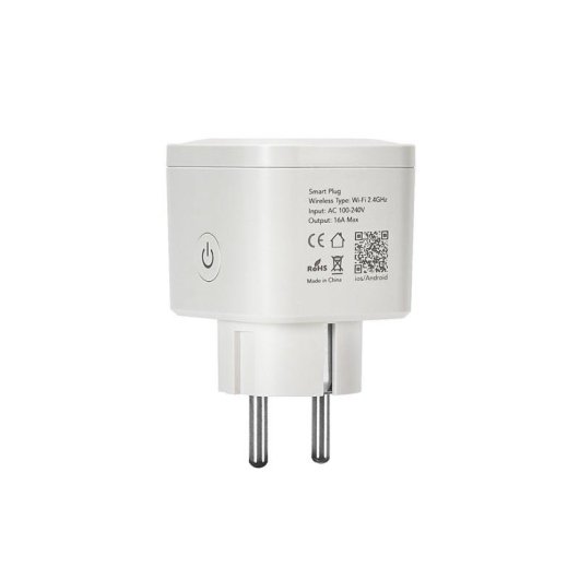 Tomada Inteligente Maxcom 5908235977034 Wi-Fi Controle por voz Branco