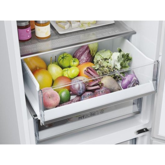 Kühlschrank Combi Haier HDPW5620CNPW No Frost 205cm 406L C Weiß WiFi IA