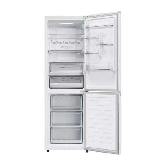 Kühlschrank Combi Haier HDPW5618CNPW No Frost 185cm 352L C Weiß WiFi IA
