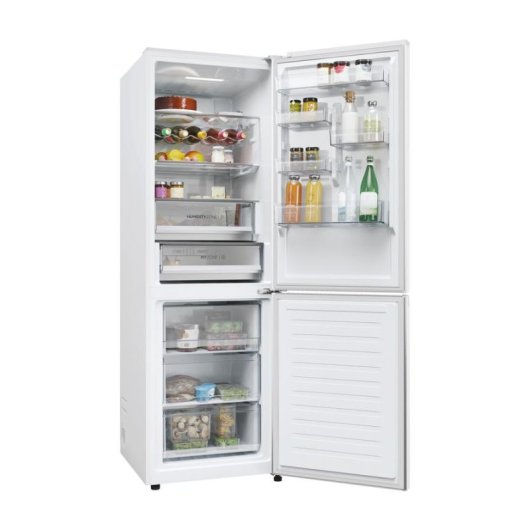 Kühlschrank Combi Haier HDPW5618CNPW No Frost 185cm 352L C Weiß WiFi IA