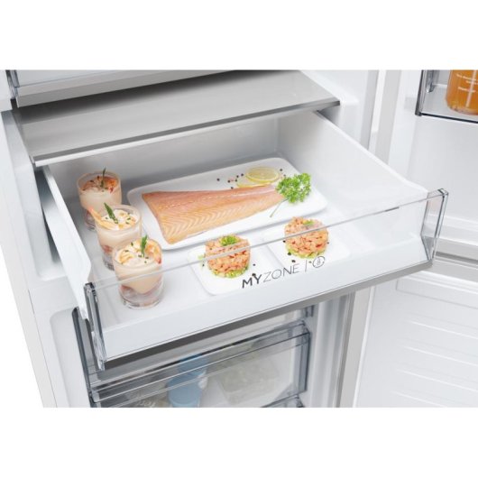 Kühlschrank Combi Haier HDPW5618CNPW No Frost 185cm 352L C Weiß WiFi IA