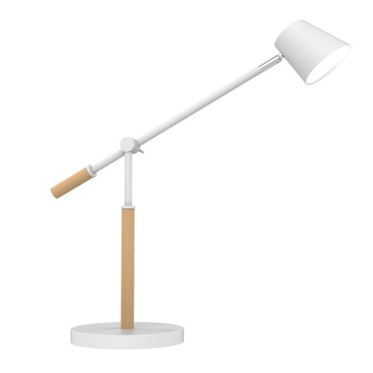 Lámpara de Escritorio LED Unilux Vicky Ajustable Haya Blanco