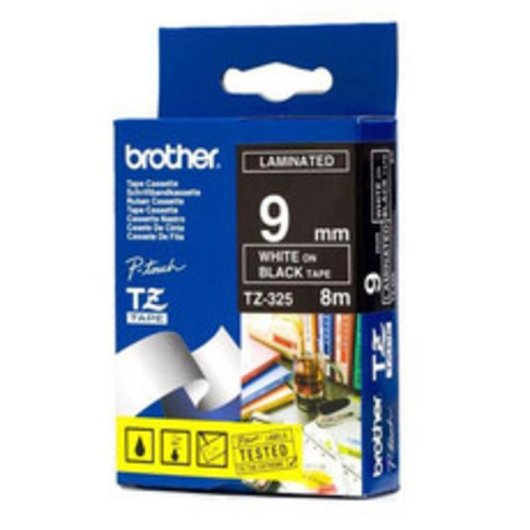 Fitas para impressora de etiquetas Brother TZ-325 9 mm