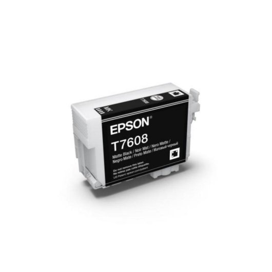 Cartucho de Tinta Epson T7608 Negro Mate 25,9 ml para SureColor SC-P600