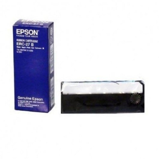 Cintas pour imprimante Epson ERC-27B Noir pour TM-U290/II, TM-U295, M-290