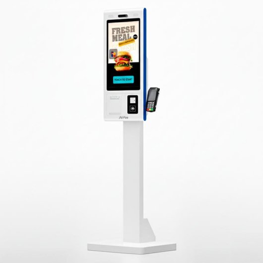 Kiosko Autoservicio AVPos Suelo 27" Táctil Android 13 RK3568 8GB SSD 128GB