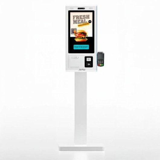 Kiosko Autoservicio AVPos Suelo 27" Táctil Android 13 RK3568 8GB SSD 128GB