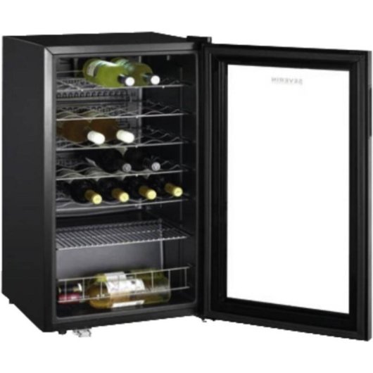 Enfriador de vino Severin WKS8908 36 botellas Independiente Negro