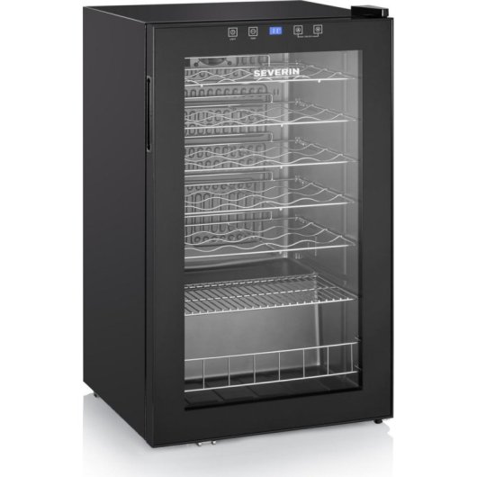 Enfriador de vino Severin WKS8908 36 botellas Independiente Negro