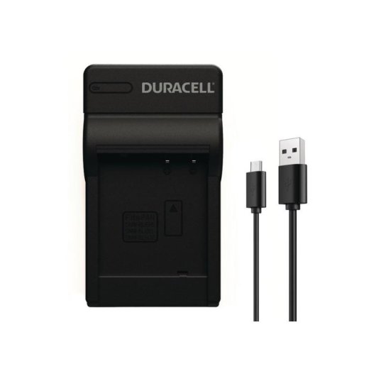 Cargador de baterías Duracell DRP5959 USB Negro para Panasonic