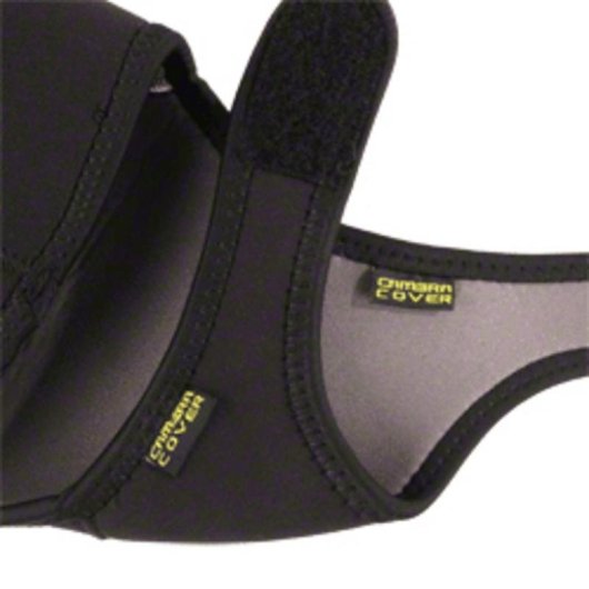 Neoprentasche Walimex für Kamera Nikon D40 und Canon EOS 300D Schwarz/Grau
