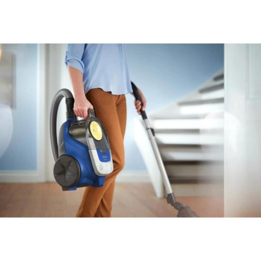 Aspirapolvere senza Sacco Philips 2000 series XB2125/09 850W Blu Spazzola Multiuso