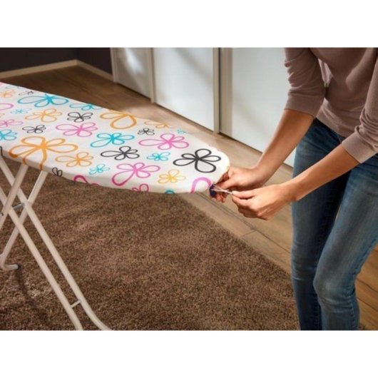 Funda para tabla de planchar Leifheit Cotton Classic Universal Algodón Estampado floral 1400 x 450 mm