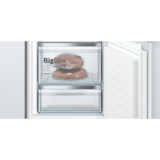 Frigorífico Dos Puertas Bosch KIS87AFE0 Defrost 177cm 272L E Blanco