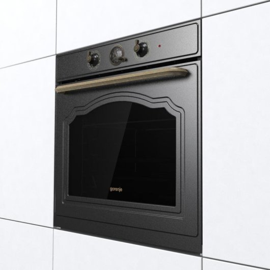 Forno Multifunções Gorenje BOS67371CLB Hidrolítico 77L 60cm A Vapor Pizza Preto