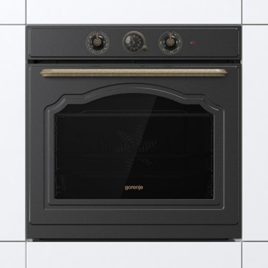 Forno Multifunções Gorenje BOS67371CLB Hidrolítico 77L 60cm A Vapor Pizza Preto