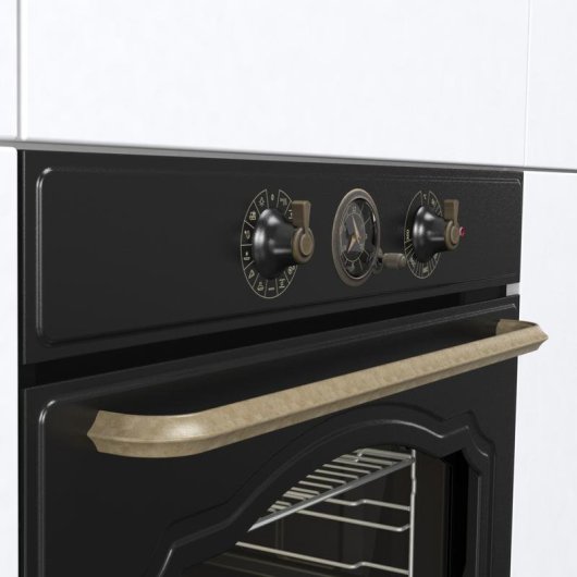 Forno Multifunções Gorenje BOS67371CLB Hidrolítico 77L 60cm A Vapor Pizza Preto