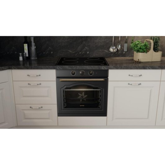 Forno Multifunções Gorenje BOS67371CLB Hidrolítico 77L 60cm A Vapor Pizza Preto