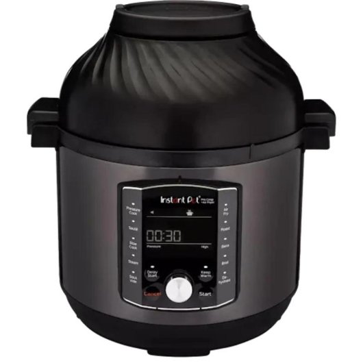 Panela Multi-cozedor Instant Pot Pro Crisp 8 Air Fryer 7,6 L 1500 W Preto