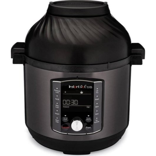 Panela Multi-cozedor Instant Pot Pro Crisp 8 Air Fryer 7,6 L 1500 W Preto
