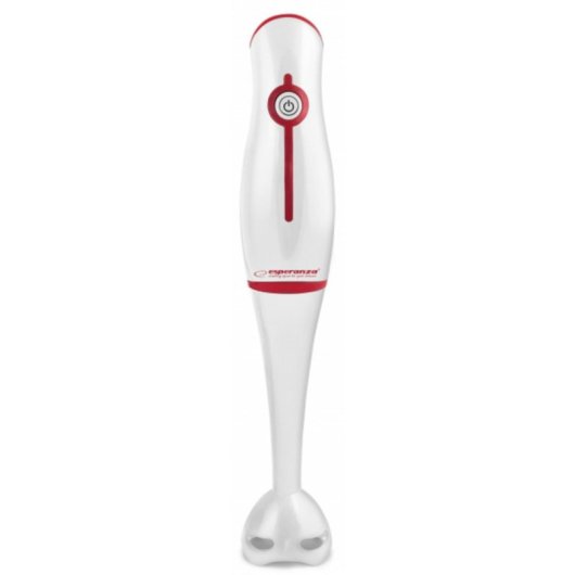 Batidora de imersão Esperanza EKM001R 250 W Vermelho e Branco