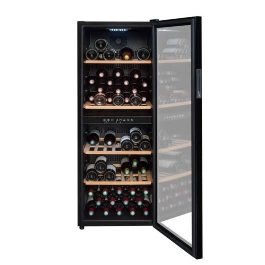 Vinotèque La Sommelière SLS90DZ 91 bouteilles 2 zones Noir