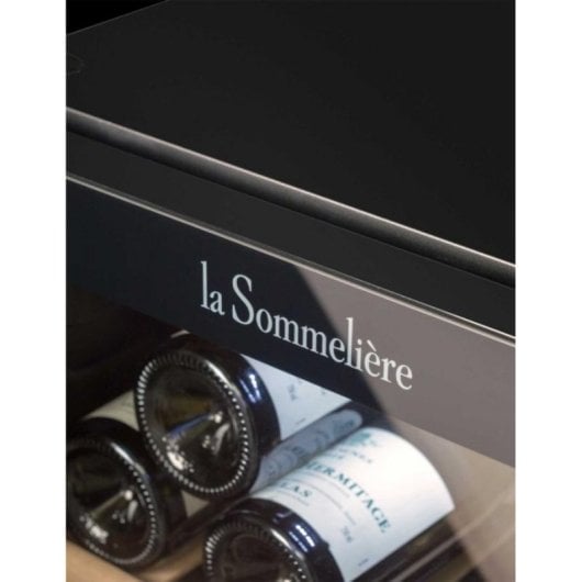 Vinotèque La Sommelière SLS90DZ 91 bouteilles 2 zones Noir