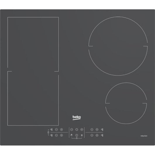 Placa de Inducción Beko HII64200FMTZG 60 cm 4 Zonas Integrado Gris