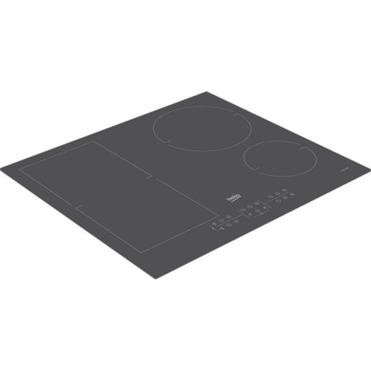Placa de Inducción Beko HII64200FMTZG 60 cm 4 Zonas Integrado Gris