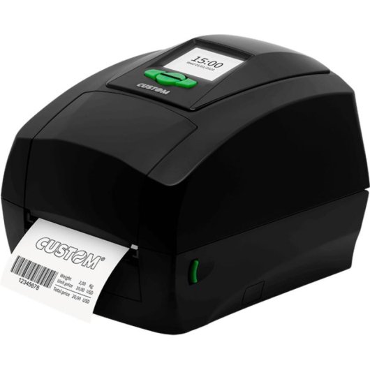 Impresora Térmica Alámbrica CUSTOM D4 202 con pantalla LED a color 2.8"