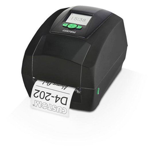 Impresora Térmica Alámbrica CUSTOM D4 202 con pantalla LED a color 2.8"