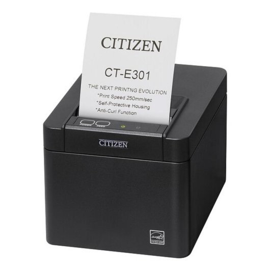 Impressora Térmica Direta Com Fios Citizen CT-E301 com Corte Automático