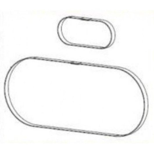 Cinturón para impresora Zebra ZE500 2 piezas kit de repuesto