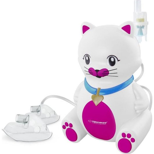 Nebulizzatore Esperanza ECN003 Mesh 220V Rosa/Bianco