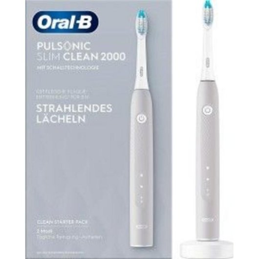 Cepillo de Dientes Sónico Oral-B Pulsonic Slim Clean 2000 2 Modos 1 Cabezal Temporizador
