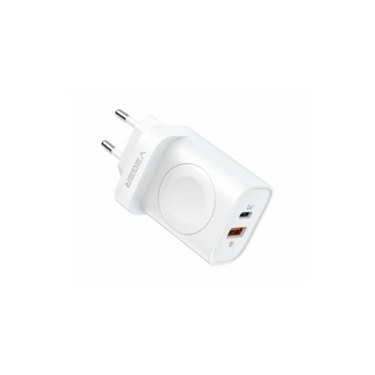 Cargador VEGER VG-W002E Interior Universal USB-C Blanco