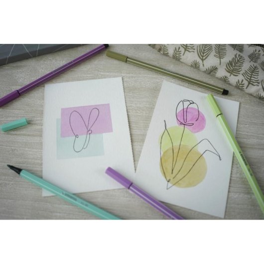 STABILO Creative Set ARTY Finstifter 24-teilig Multifarben