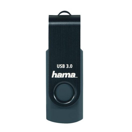 Chiavetta USB HAMA Rotate 128 GB USB 3.2 Gen 1 Blu Girevole 90 MB/s