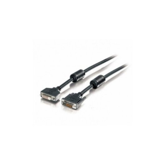Cable DVI-D EQUIP 1,8 m Negro Macho a Hembra