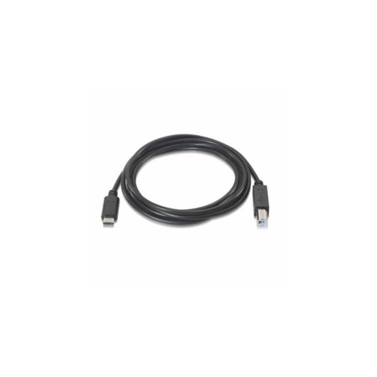 Câble USB-C vers USB-B 2.0 Nanocable 1m Noir