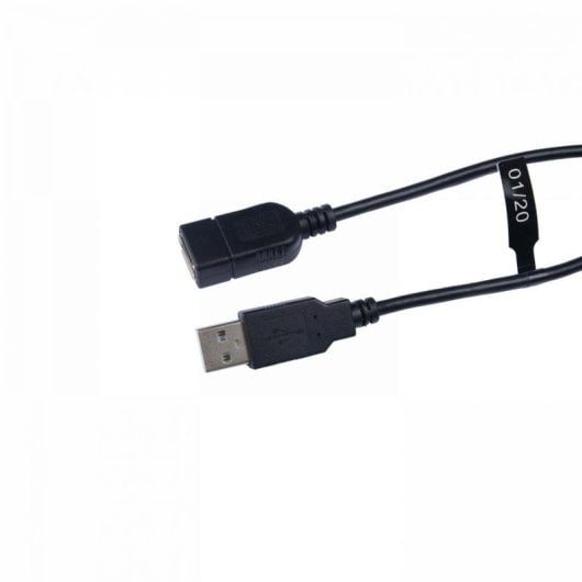 Cavo di estensione USB V7 nero 1,8 m USB 2.0 A maschio a femmina