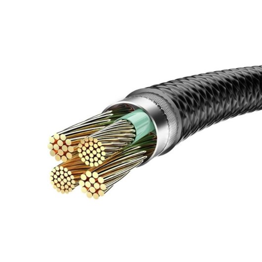 Kabel USB-A nach Lightning VEGER 2.0 1,2 m Schwarz