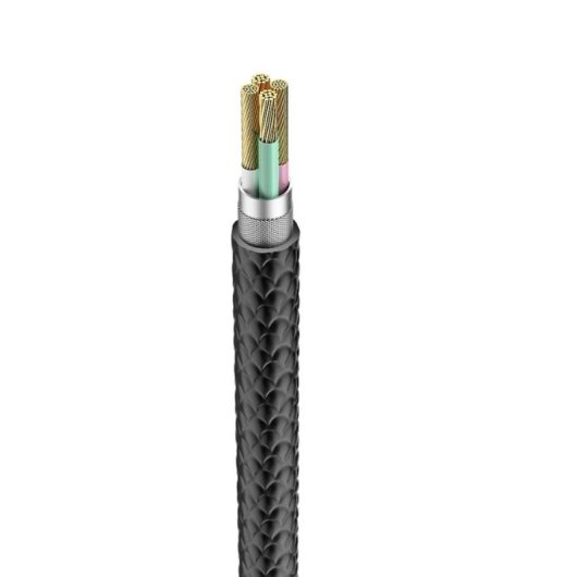 Kabel USB-A nach Lightning VEGER 2.0 1,2 m Schwarz