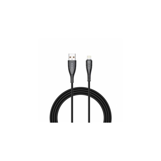 Kabel USB-A nach Lightning VEGER 2.0 1,2 m Schwarz