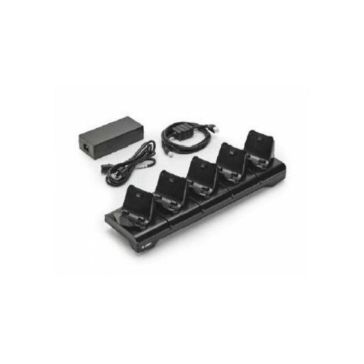 Chargeur de batteries Zebra CRD-MPM-5SCHGEU1-01 5 baies intérieur noir