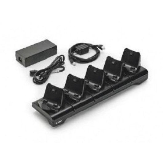 Chargeur de batteries Zebra CRD-MPM-5SCHGEU1-01 5 baies intérieur noir