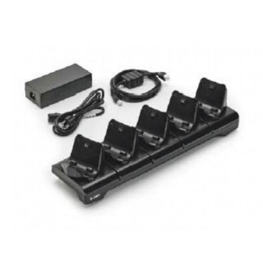 Chargeur de batteries Zebra CRD-MPM-5SCHGEU1-01 5 baies intérieur noir