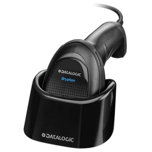 Lector de códigos de barras Datalogic Gryphon I GD4520 1D/2D USB Negro