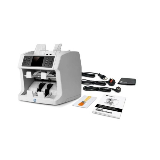 Contador de notas Safescan 2995-SX 1200 notas/minuto Detetor de falsificações