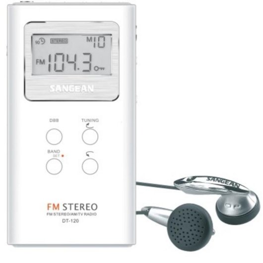 Radio Portative Sangean DT-120 Digital AM/FM LCD